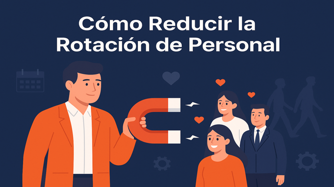 Cómo reducir la rotación de personal